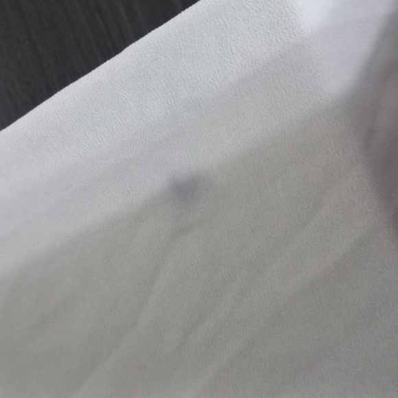 White see-through blouse with on with noticeable stains on it as indicated - Picture 4 of 6